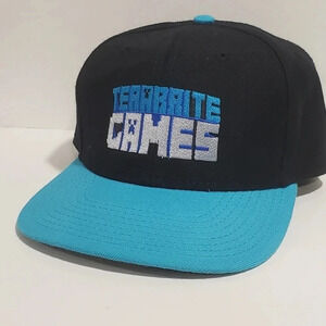 OTTO Terabrite Games Black  and Blue Snap Back Hat